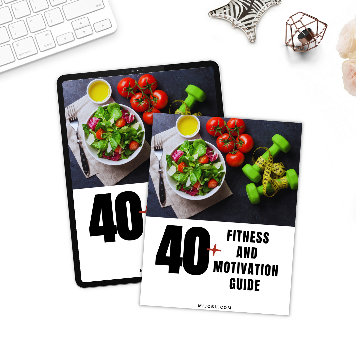 Fitness and Motivation Guide for Women 40 and Over - Instant Download - PDF File