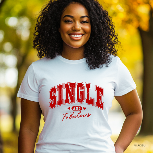 Single and Fabulous Unisex Softstyle T-Shirt