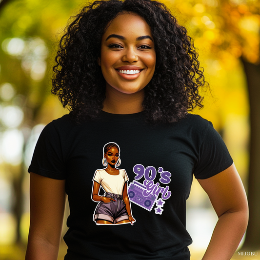 90s Girl Nostalgia Tee Unisex Heavy Cotton Tee